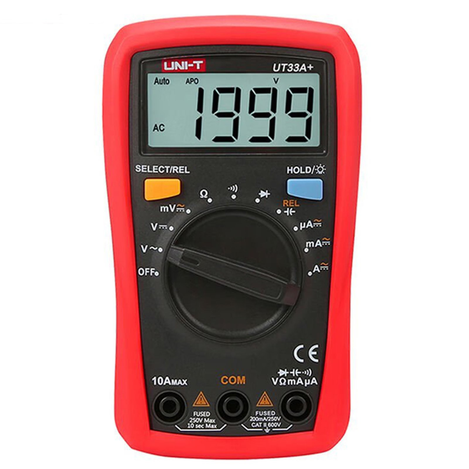 one new UNI-T UT33A+ Meter Multimeter Mini Ammeter Multitester AC #YP1