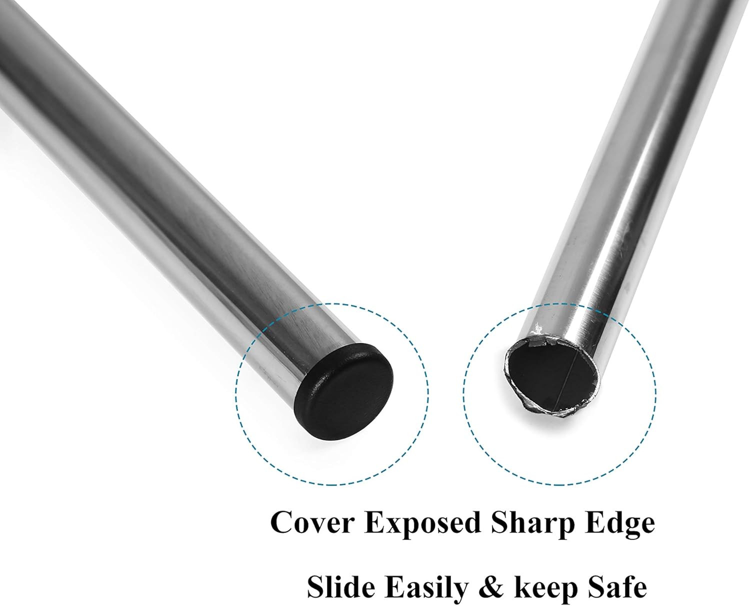 Plastic Plugs Furnigear Tubing End Caps Chair End Caps 1″ outside Bottom round T