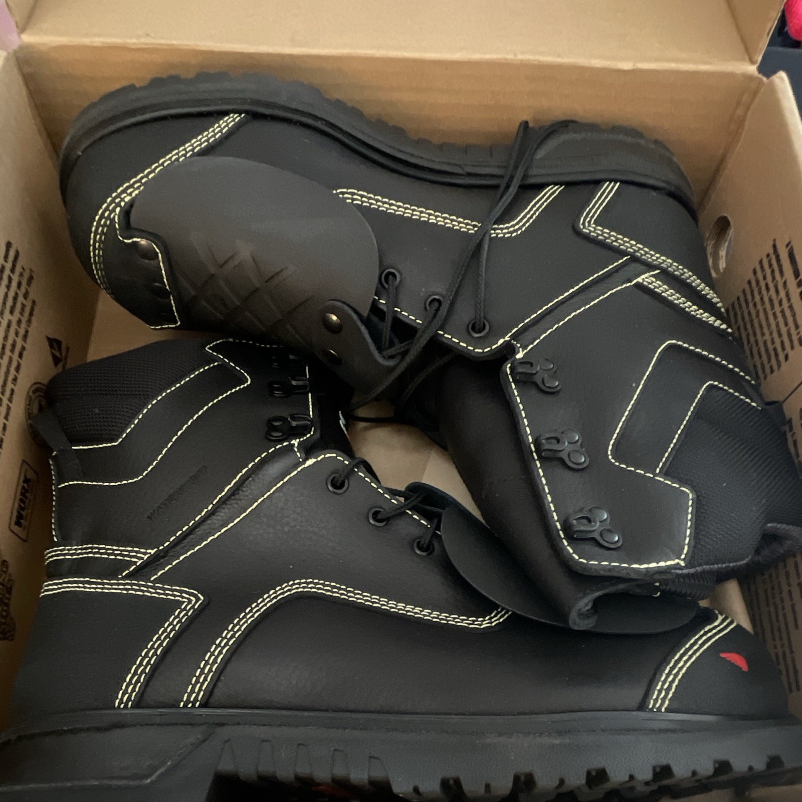 Red Wing Shoes 3534 EH Work Boots Black Men’s 10.5 EE Extra Wide
