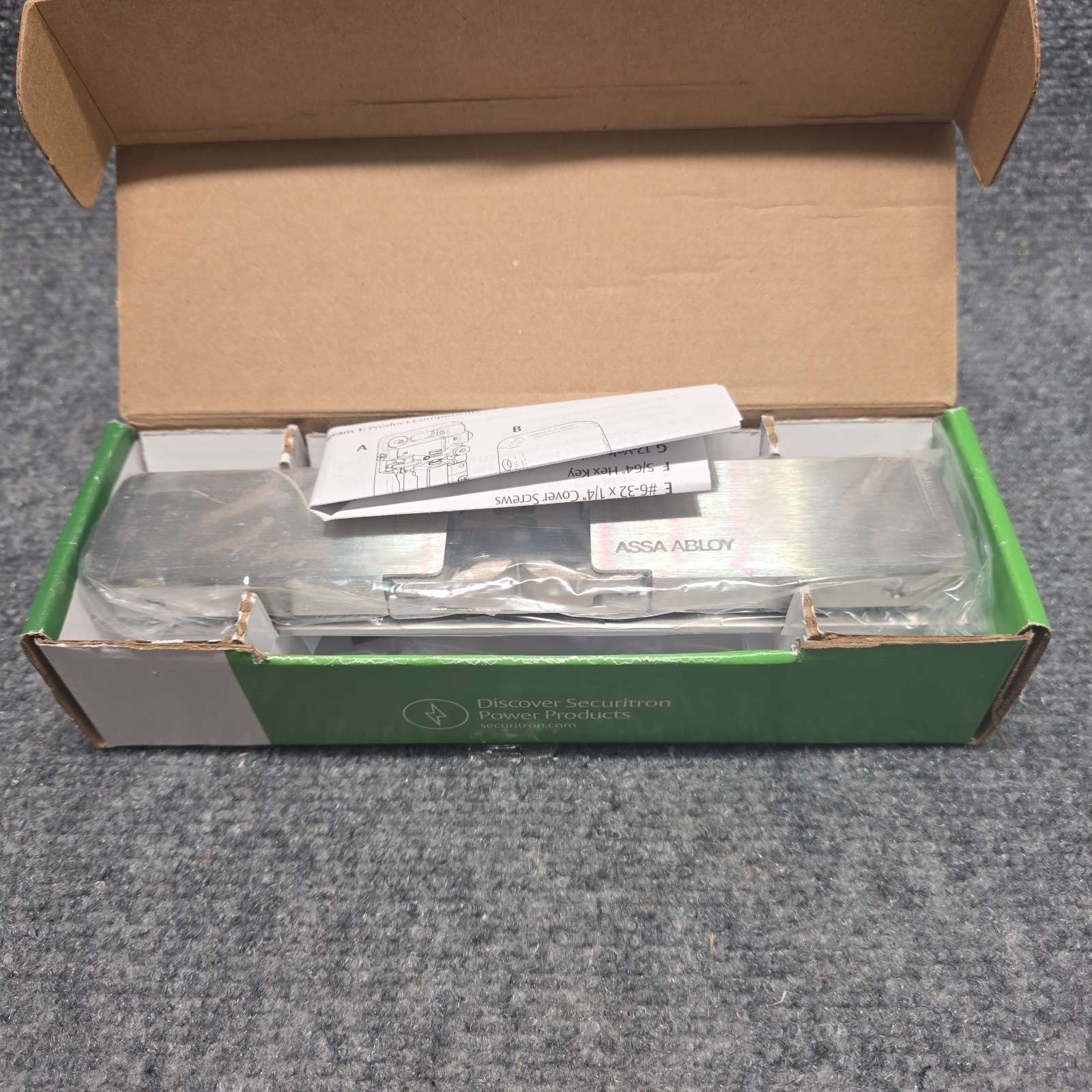HES 9400 630 Slim Surface Mounted Electric Strike ASSA ABLOY Dual Voltage NIB