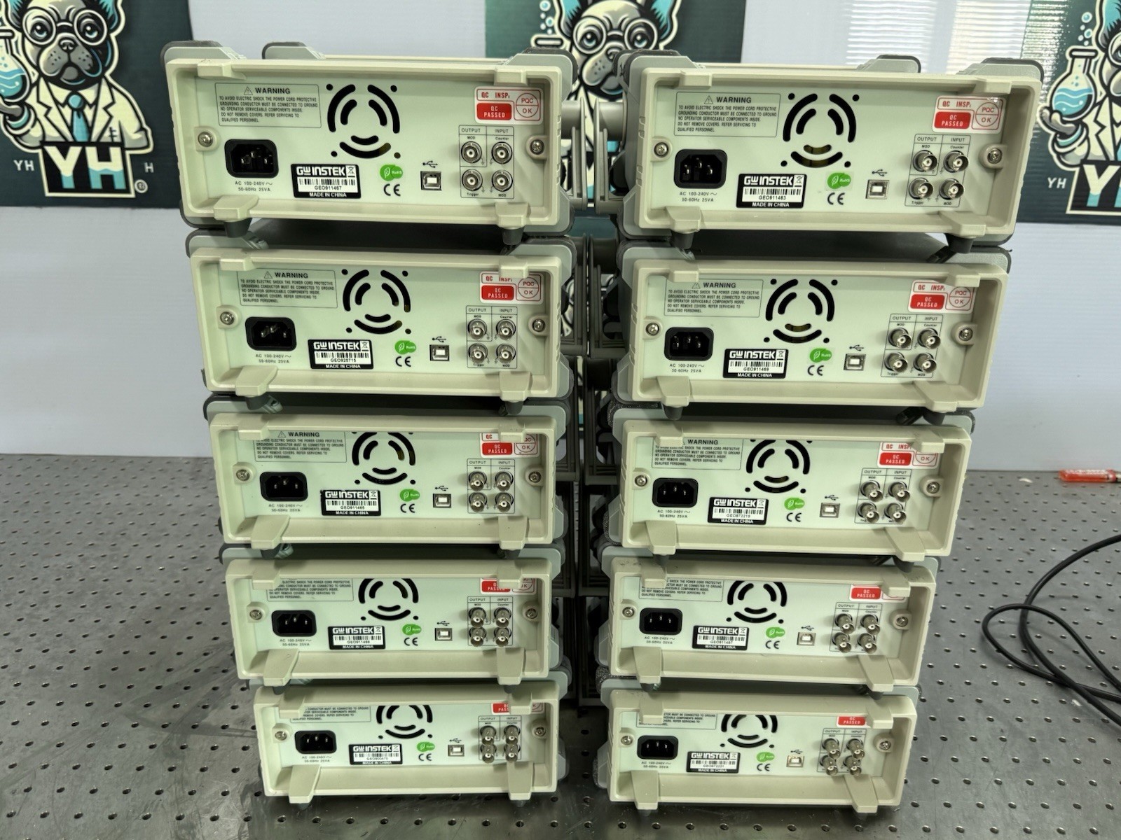 GW Instek AFG-2112 Arbitrary Function Generator Tested Output AS-IS