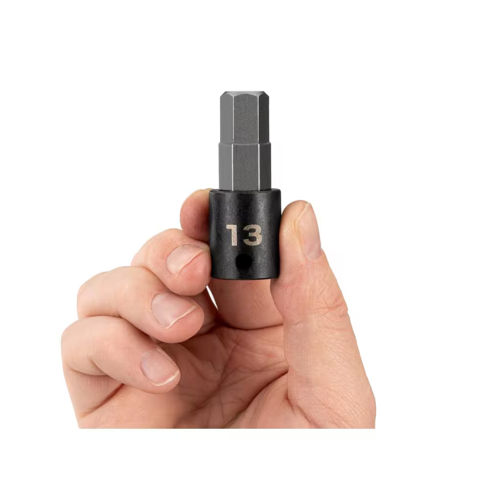 3/8 In. Drive X 13 Mm Hex Bit Impact Socket