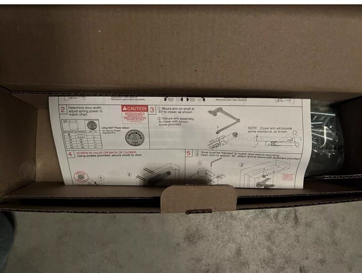 LCN 4040XP TBSRT ALUM/689 RW/PA (FREE SHIPPING)