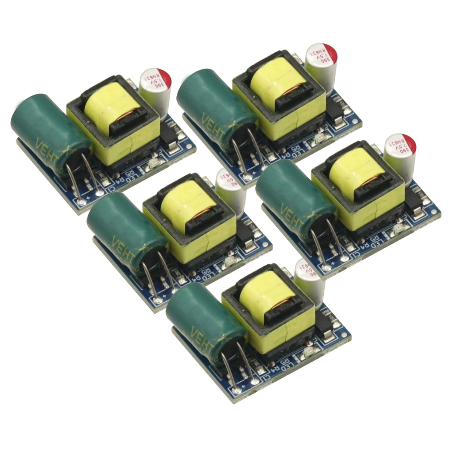 5pcs Mini AC to Dc Converter AC-DC 110V 120V 220V 230V 5V Board…
