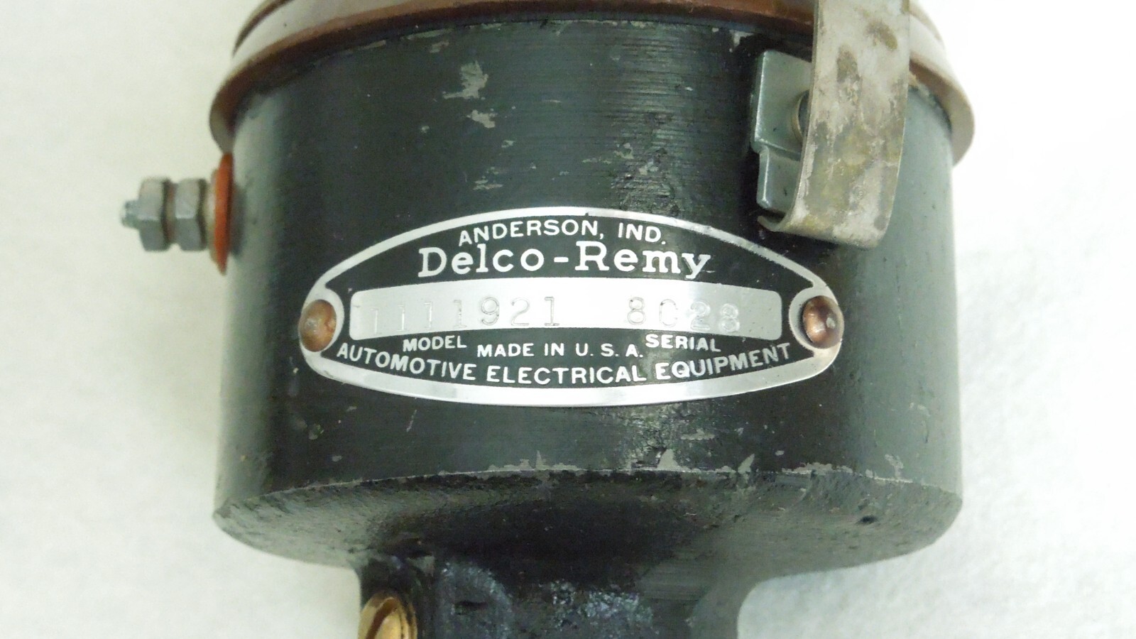 VINTAGE DELCO REMY MODEL 1111921 DISTRIBUTOR BAKER FORKLIFT FJF-060 6 CYL