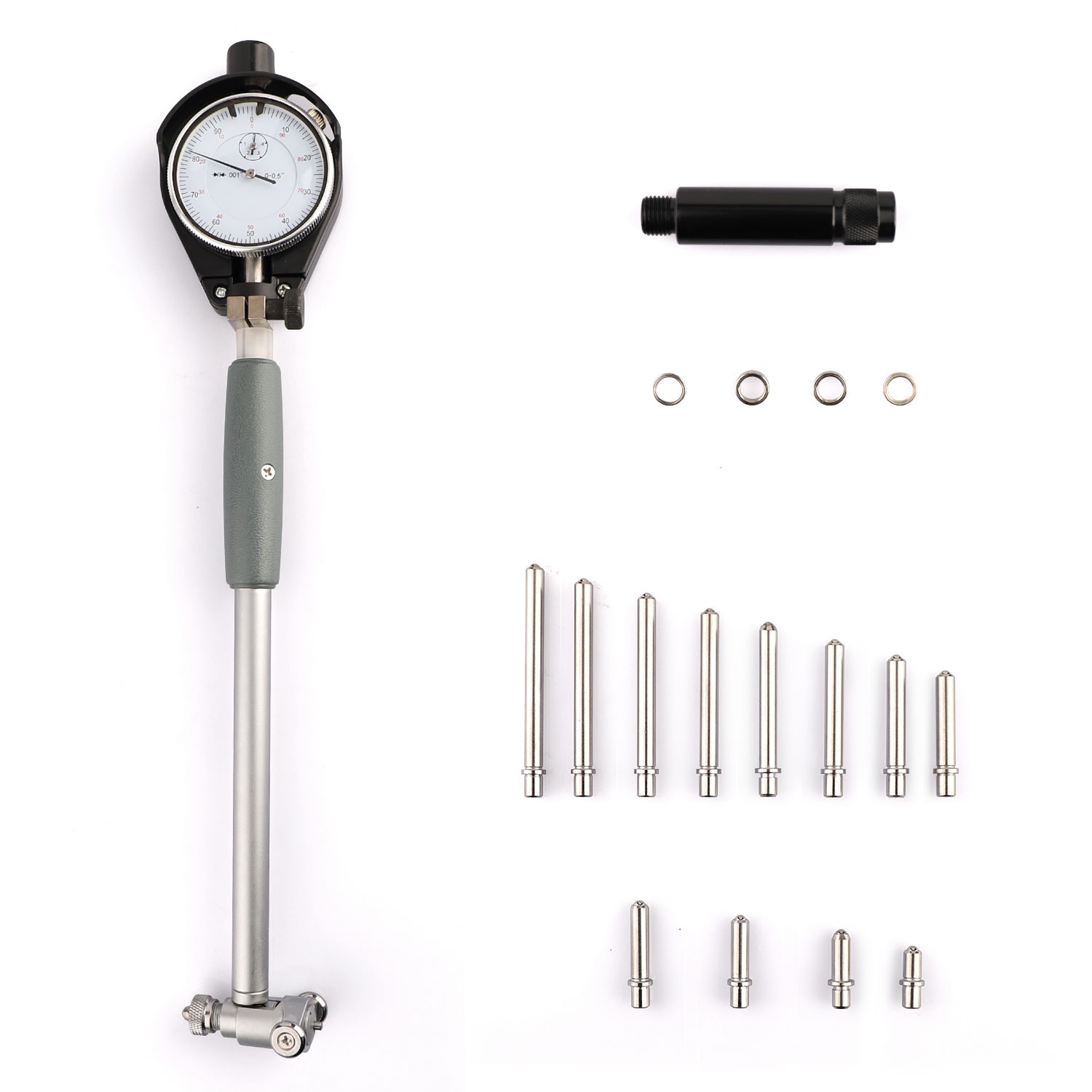 2-6″(0.001″) Dial Bore Gage Gauge .0001″ Engine Cylinder Measuring Hole New