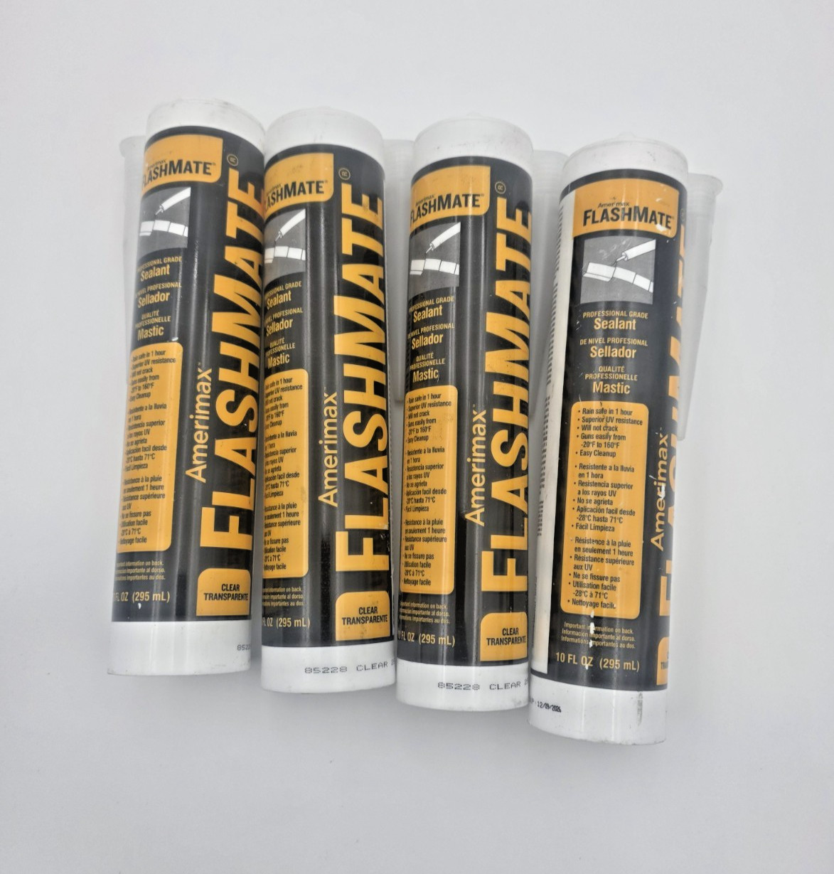 Amerimax Home Products FlashMate 10 oz. Clear Flashing Sealant (12PK)
