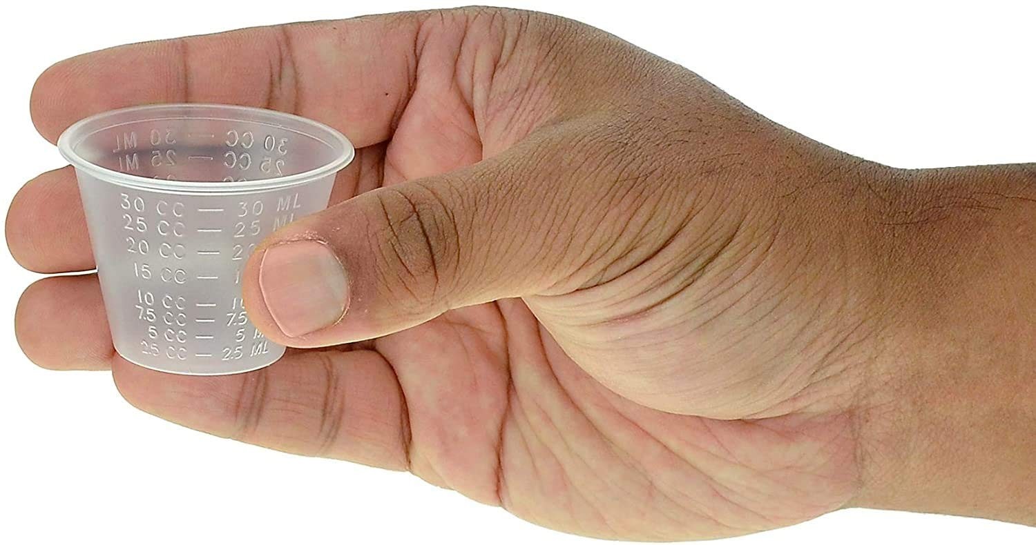[200 Count – 1 oz.] Perfect Stix Disposable Graduated Plastic