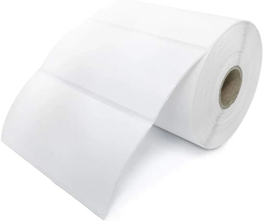 Essential 4″X2″ Direct Thermal Barcode Labels, Shipping Labels, 750 Labels of Ro