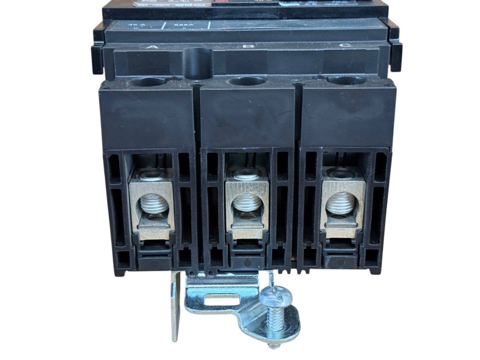 SQUARE D HDA36040YP 40A 3-POLE 600V I-LINE POWERPACT HD 42KA CIRCUIT BREAKER