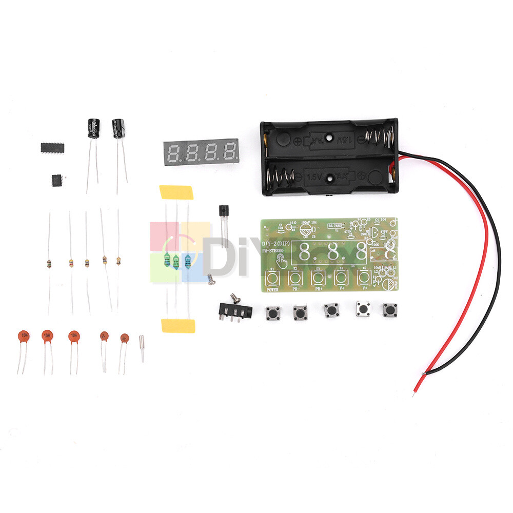 Electronic DIY Kits AM/FM Radio Receiver Module Kits Wireless Stereo 87-108MHz