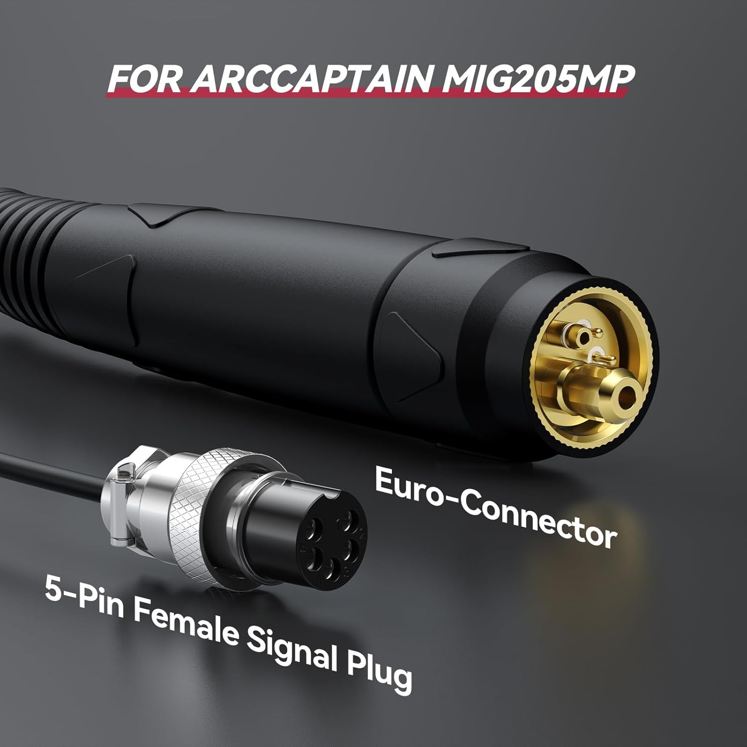 2026 ARCCAPTAIN 205A 6-in-1 MIG Welder, APP Control, 120V/240V with Spool Gun