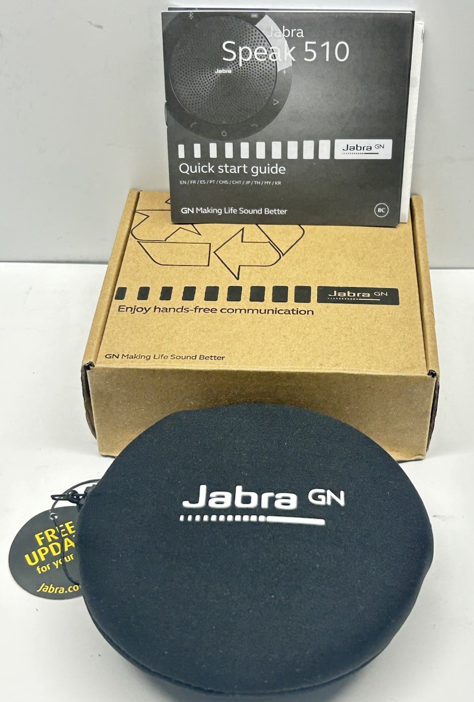 Jabra Speak 510 Audio Conferencing Speakerphone, Skype for Business, 7510-109-01
