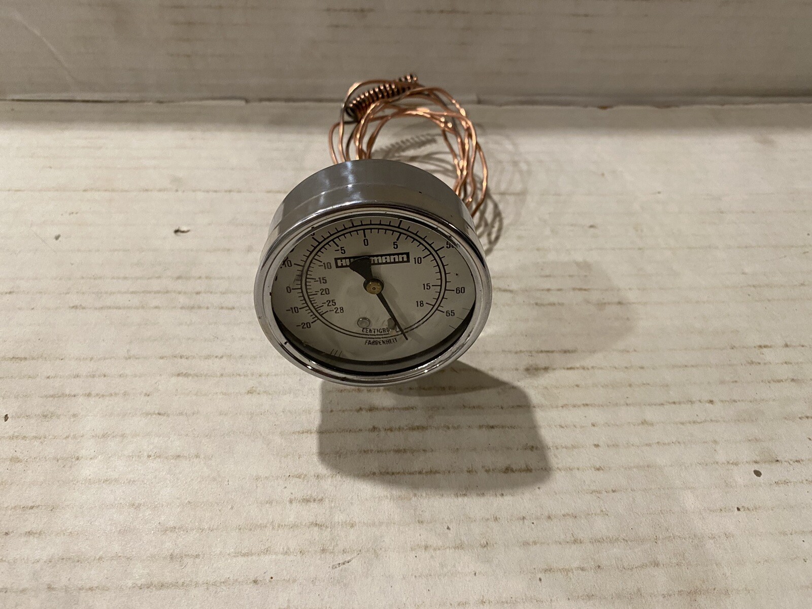 Hussmann Temperature Gauge -20 -65 Degree F / -28 To 18 Degrees C W/ Mount *B170