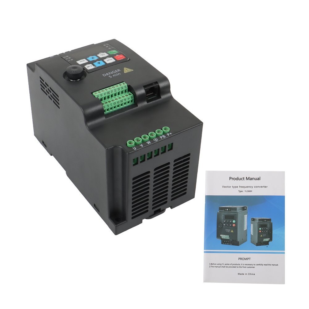 Variable Frequency Drive 3.7KW 1 To 3 Phase VFD 4HP Inverter Converter 220V New