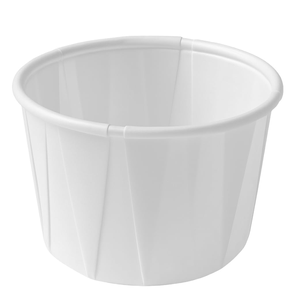 Paper Souffle Cups 0.75 oz (Pack of 250) – Disposable Portion Cups for Medici…