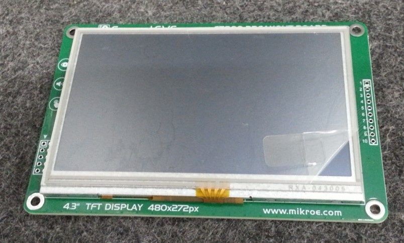 MIKROE FT800 ConnectEVE Breakout Board 4.3″ TFT Display 480 x 272px