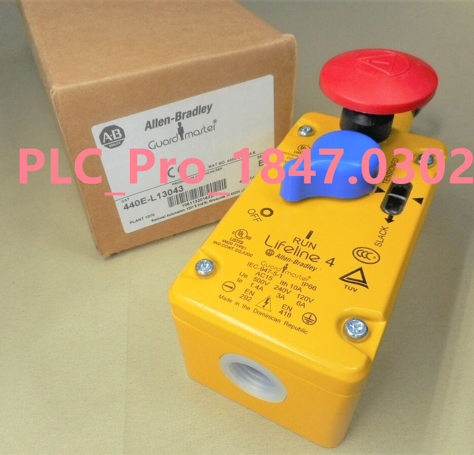 1PCS NEW 440E-L13043 Guardmaster Lifeline 4 Cable Pull Switch