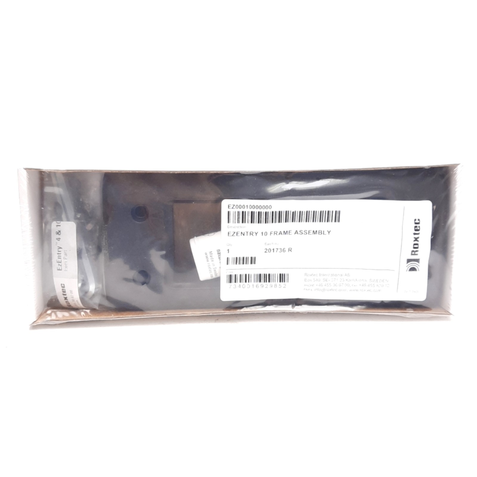 Roxtec EZENTRY 10/10 Cable Gland Frame Assembly, ø0.13-0.65in, 6.61in x 2.76in