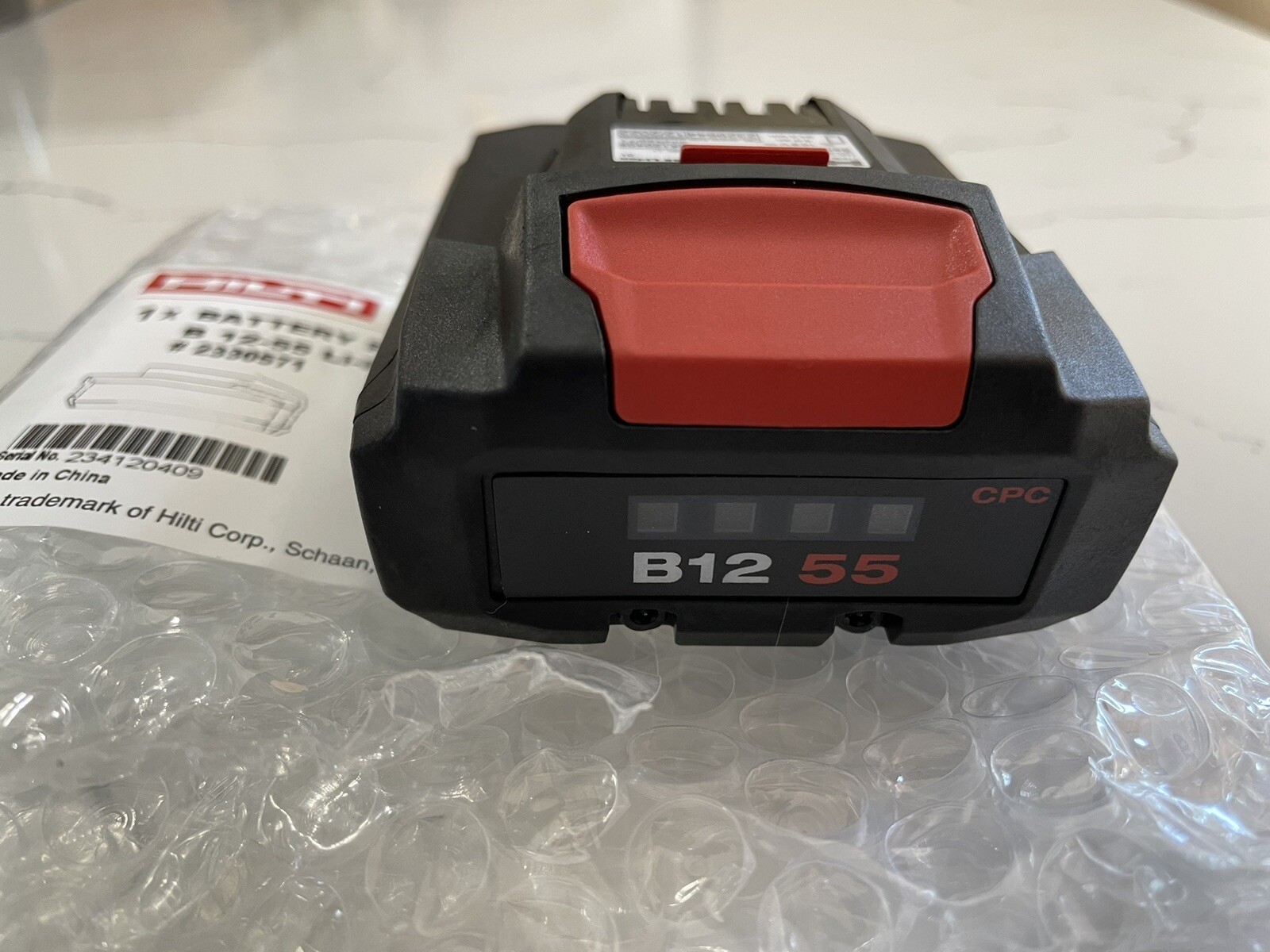 5.0 Ah Hilti Battery Pack B 12 55 5.0 Works With All 12 Volt System