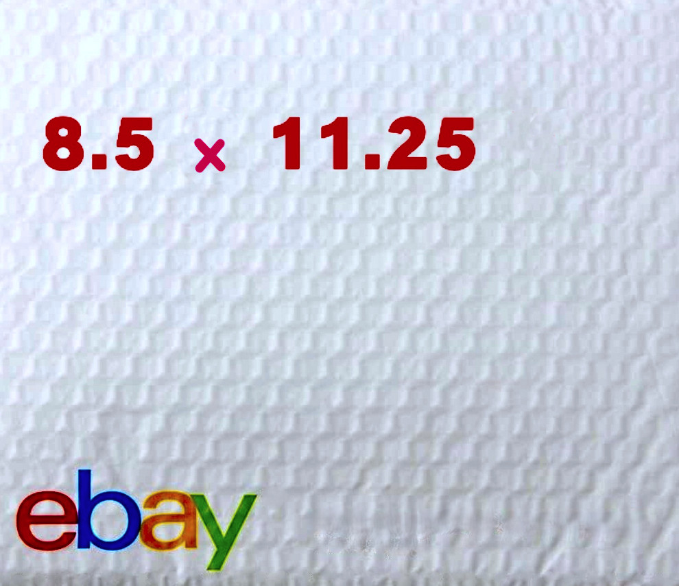 Padded Airjacket Bubble Mailer Envelope 8.5 x 11.25 eBay Brand ~ chose 5, 10, 15