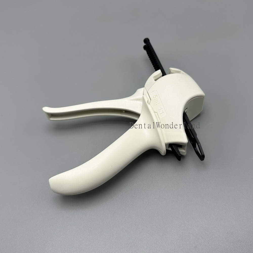 Dental Impression Mixing Dispensing Gun Universal Delivery Dispenser Gun 5ml 1:1