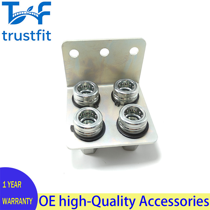 Hydraulic Quick Release Coupling Break Away Mounting Bracket 1/2» NPT TL39B-4