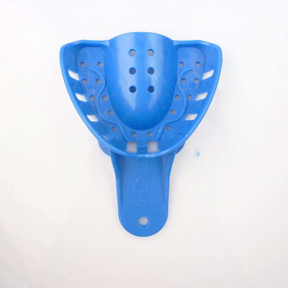 Dental Impression Trays Plastic Perforated 12PC Upper/Lower S/M/L/XL Easyinsmile