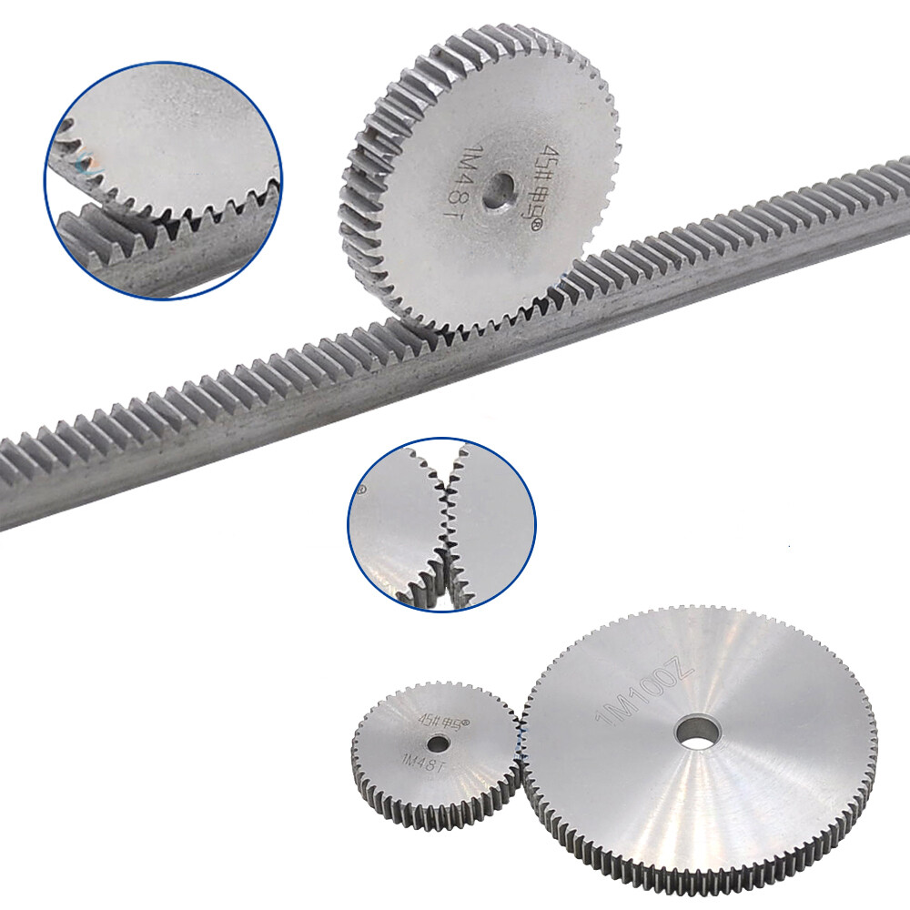 1/1.5/2 Mod 10T to 150T Spur Gears Flat C45 Steel Gears Motor Gears Rough Gears