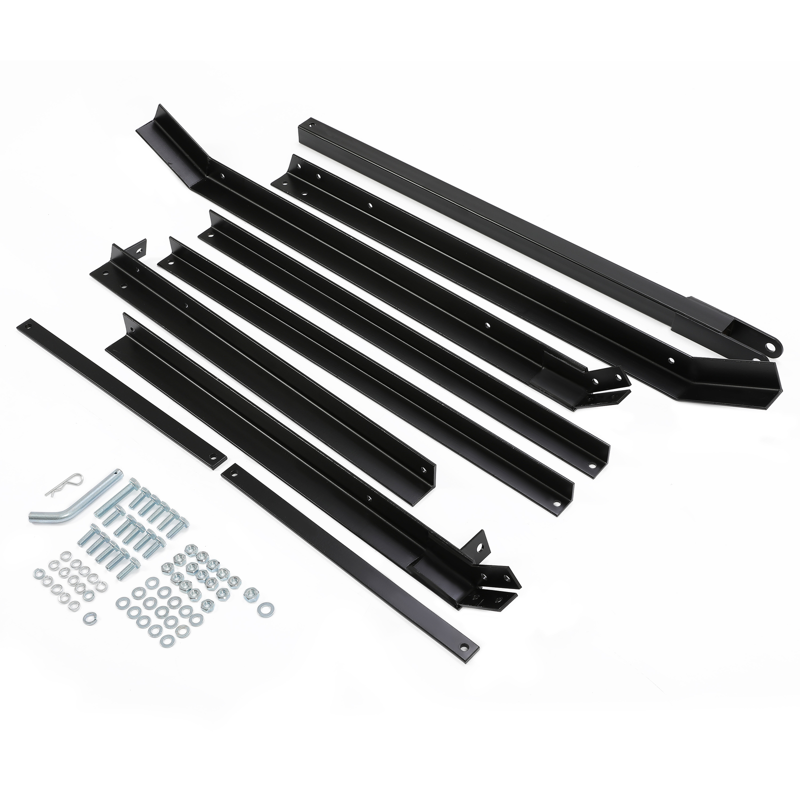 Tow Behind Drag Harrow 72″ Width For Garden Lawn Tractor Adjustable Center Bars
