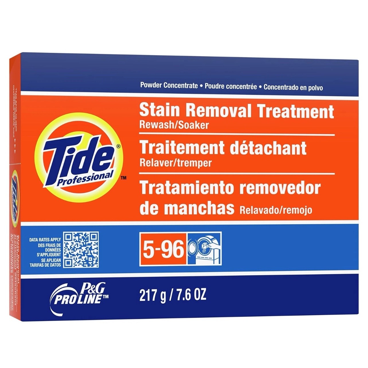 14 Tide Professional Stain Removal Treatment Powder 51046 7.6 oz (1 Case) 5-96