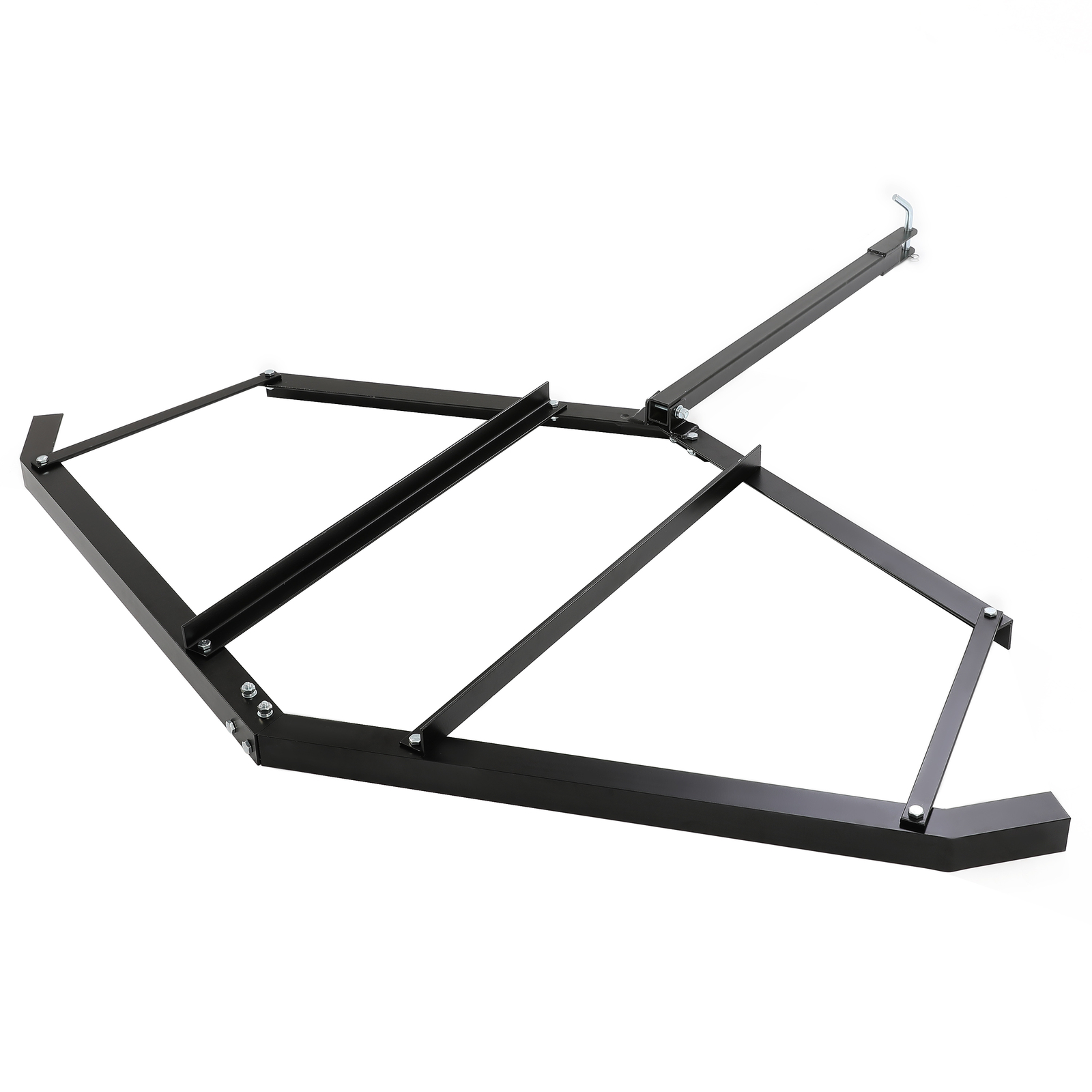 Tow Behind Drag Harrow 72″ Width For Garden Lawn Tractor Adjustable Center Bars