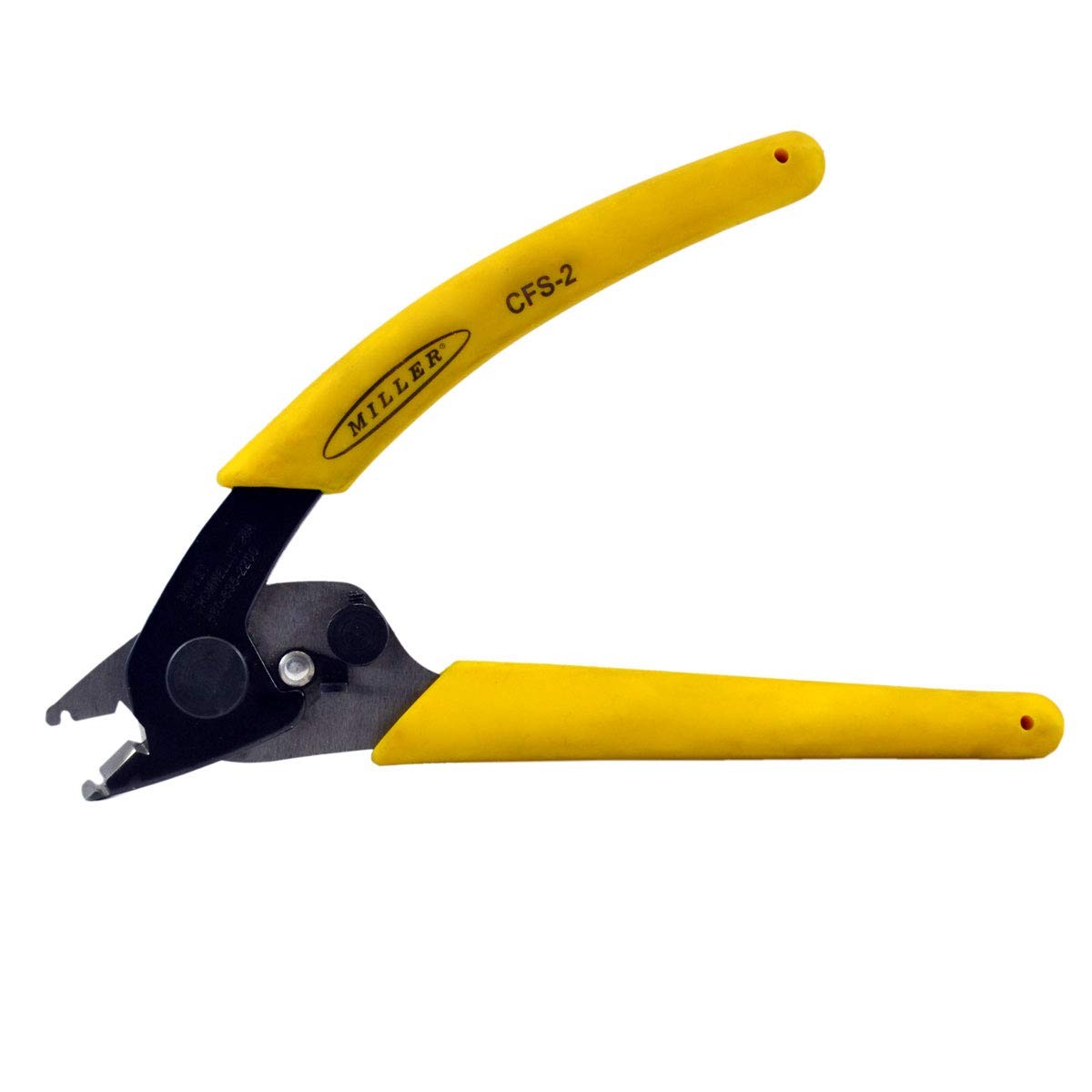 CFS2 Series Dual Hole Fiber Optic Wire Stripper Tool Portable 4.2 Ounces