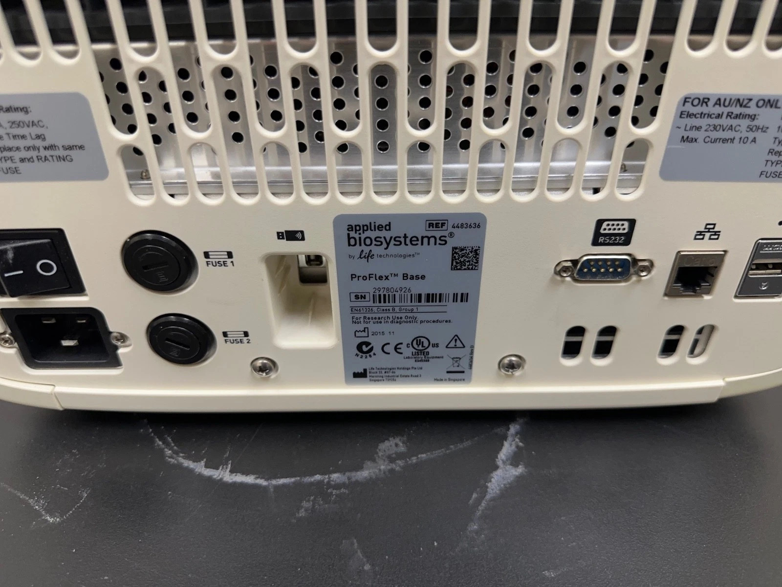 Applied Biosystems 4483636 Thermo Fisher ProFlex Base PCR System + Warranty