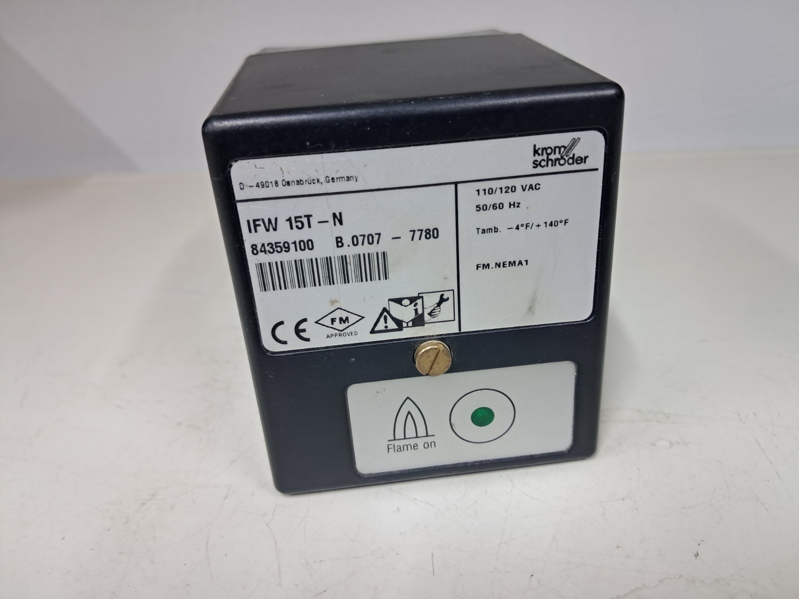 Kromschroder IFW 15T-N 84359100 Flame Relay