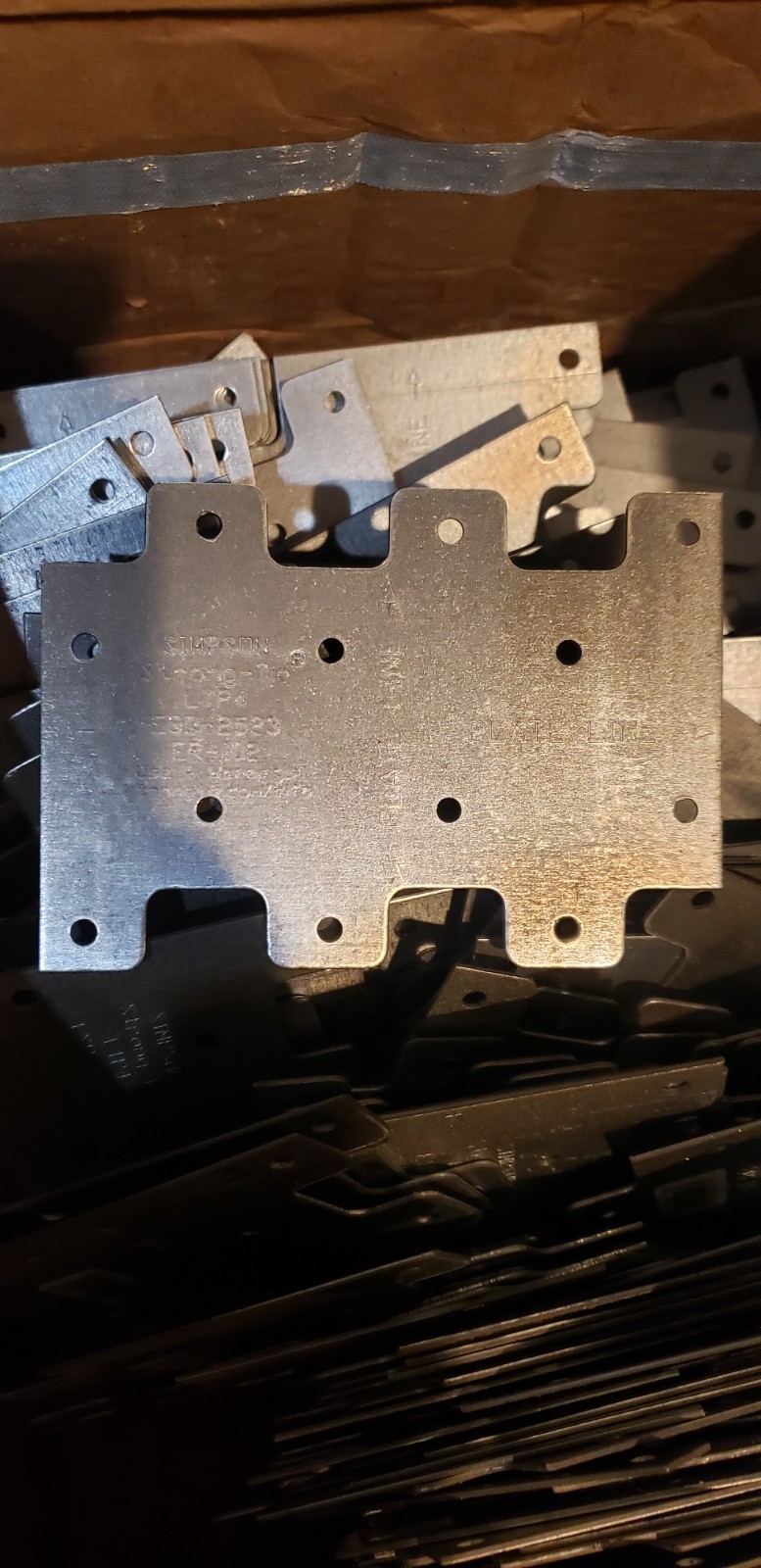 Simpson LTP4 3 X 4-1/4IN LATERAL TIE PLATE (200 per Box)