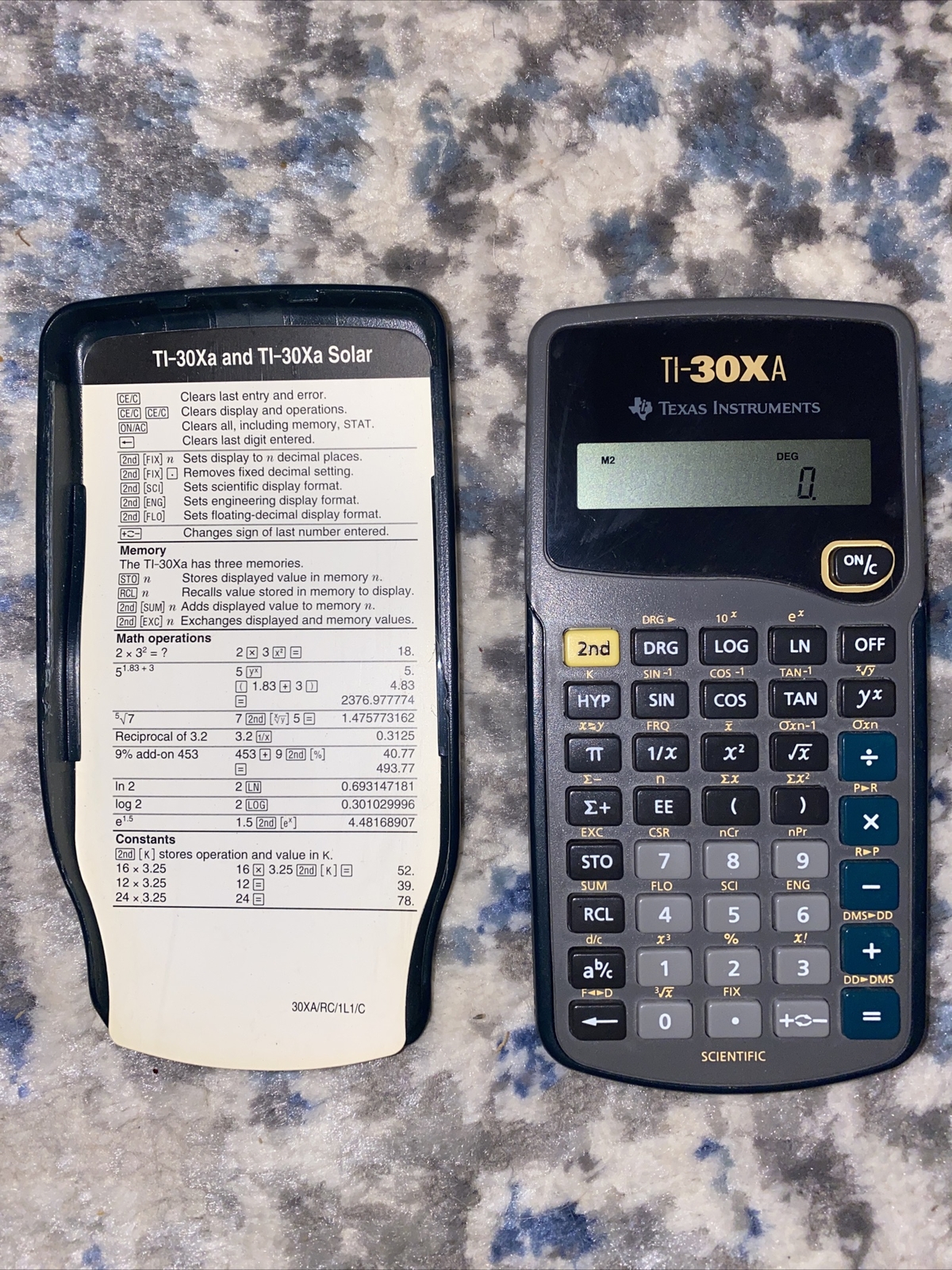 Texas Instruments TI-30Xa Scientific Calculator