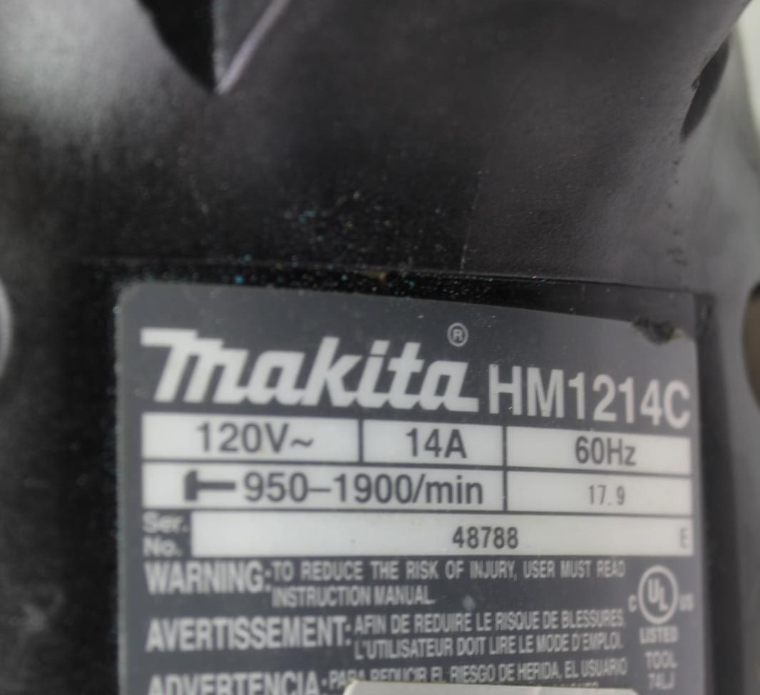 Makita HM1214C 14 Amp Corded Electric 27 lb. AVT Demolition Hammer