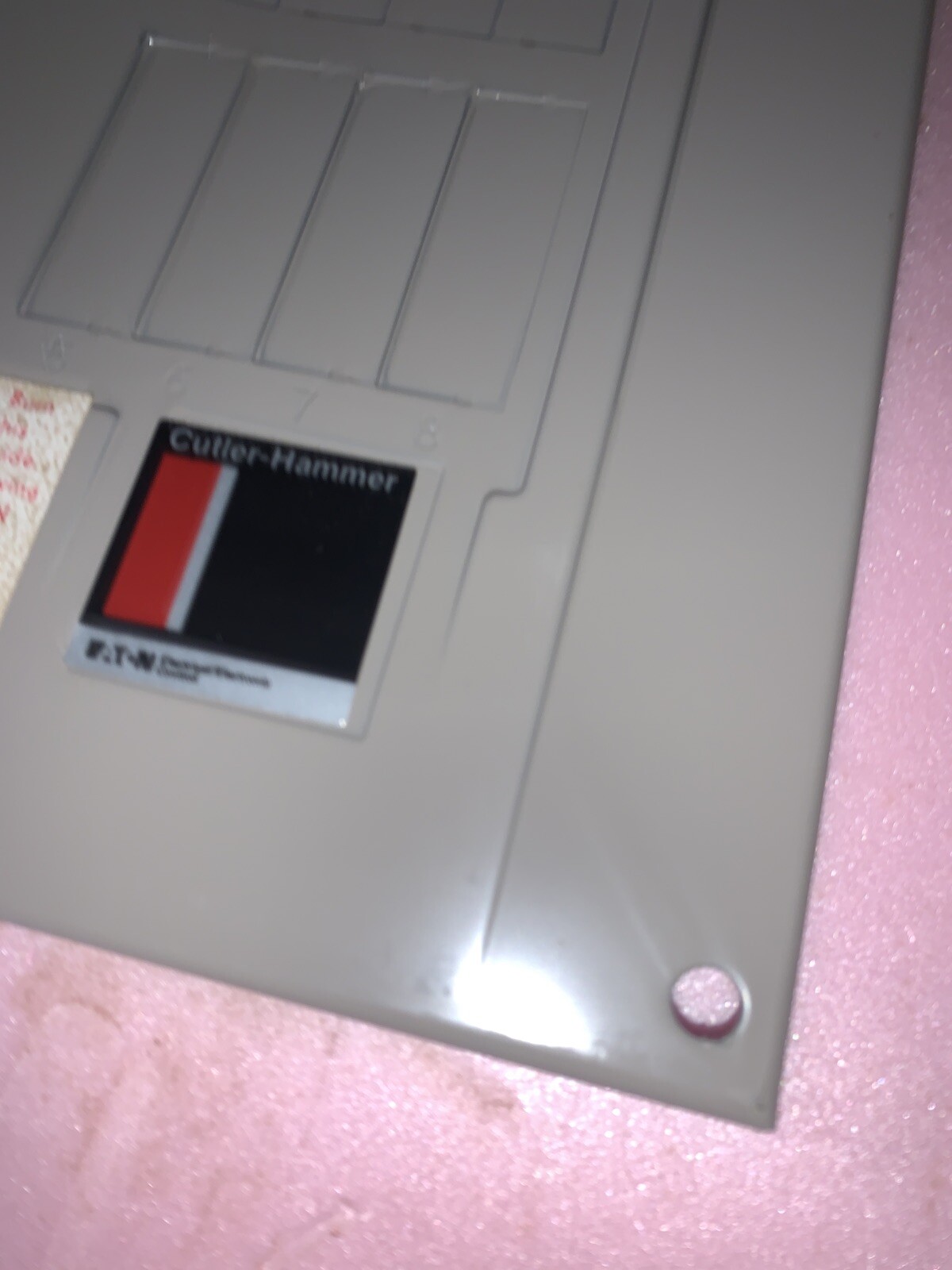 Breaker Panel Surface Cover Cutler Hammer CH 7AS CH7AS