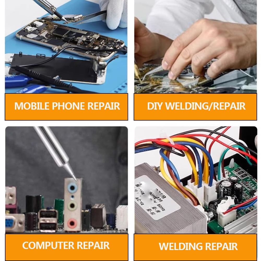 LEATBUY Network Crimp Tool Kit for RJ45/RJ11/RJ12/CAT5/CAT6/Cat5e/8P