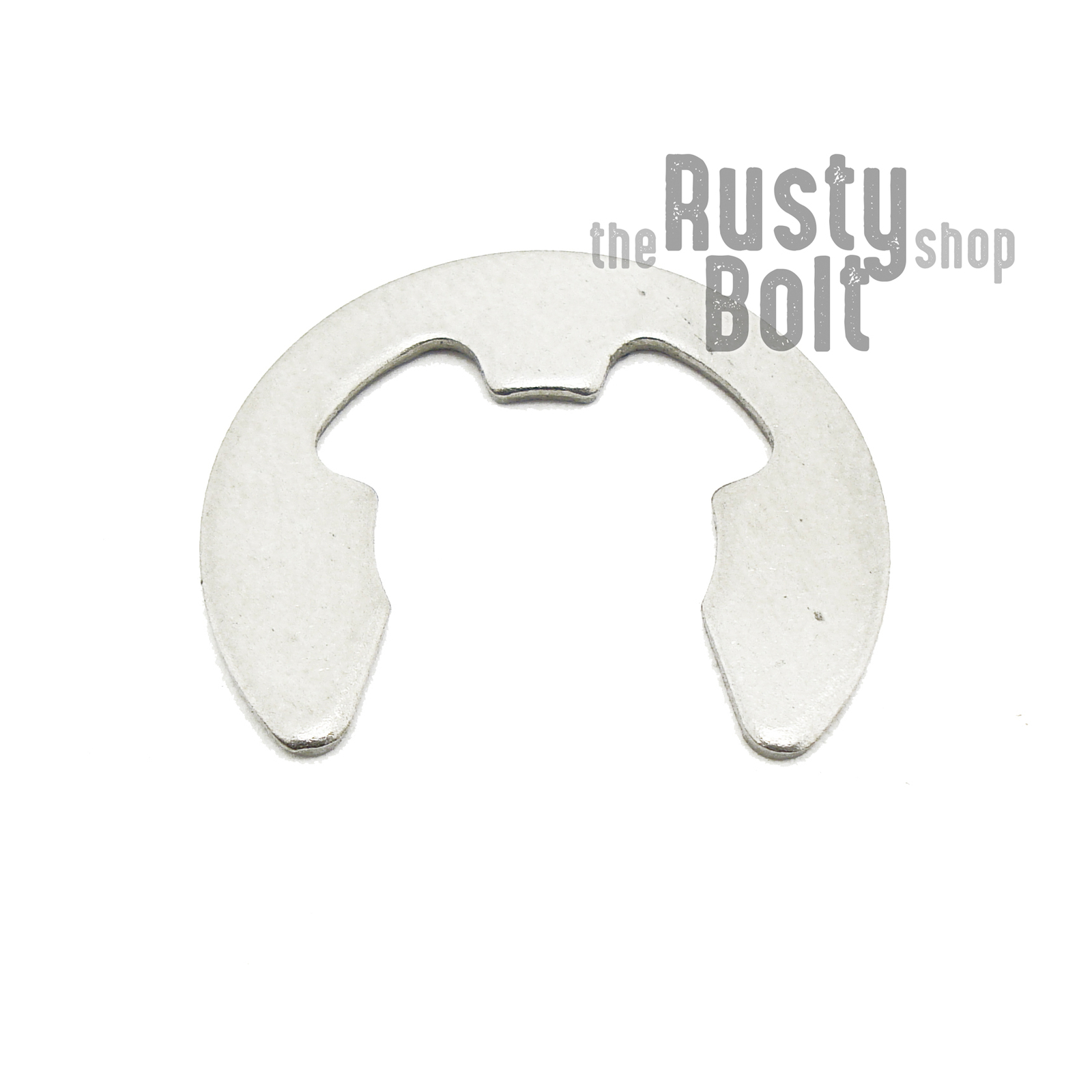 10mm E Clip, Stainless Steel, Circlip Side Mount, External Retaining Ring
