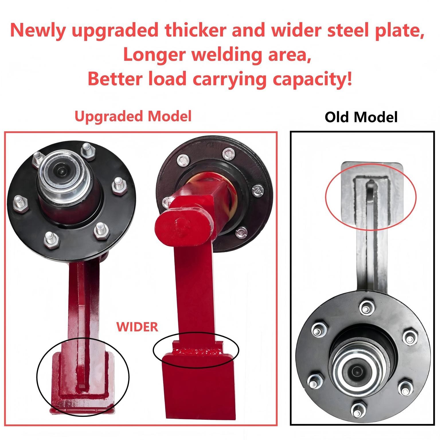 2Pack Shipping Container Wheels 8-Lug Wheels Kit,Shipping Container Accessories