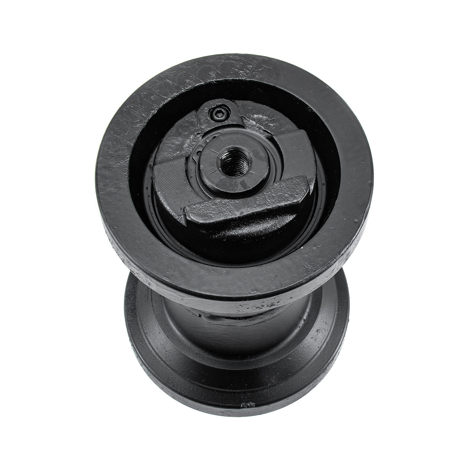 1PCS Roller Bottom Roller For Kubota U55-4 Undercarriage Excavator Track Black