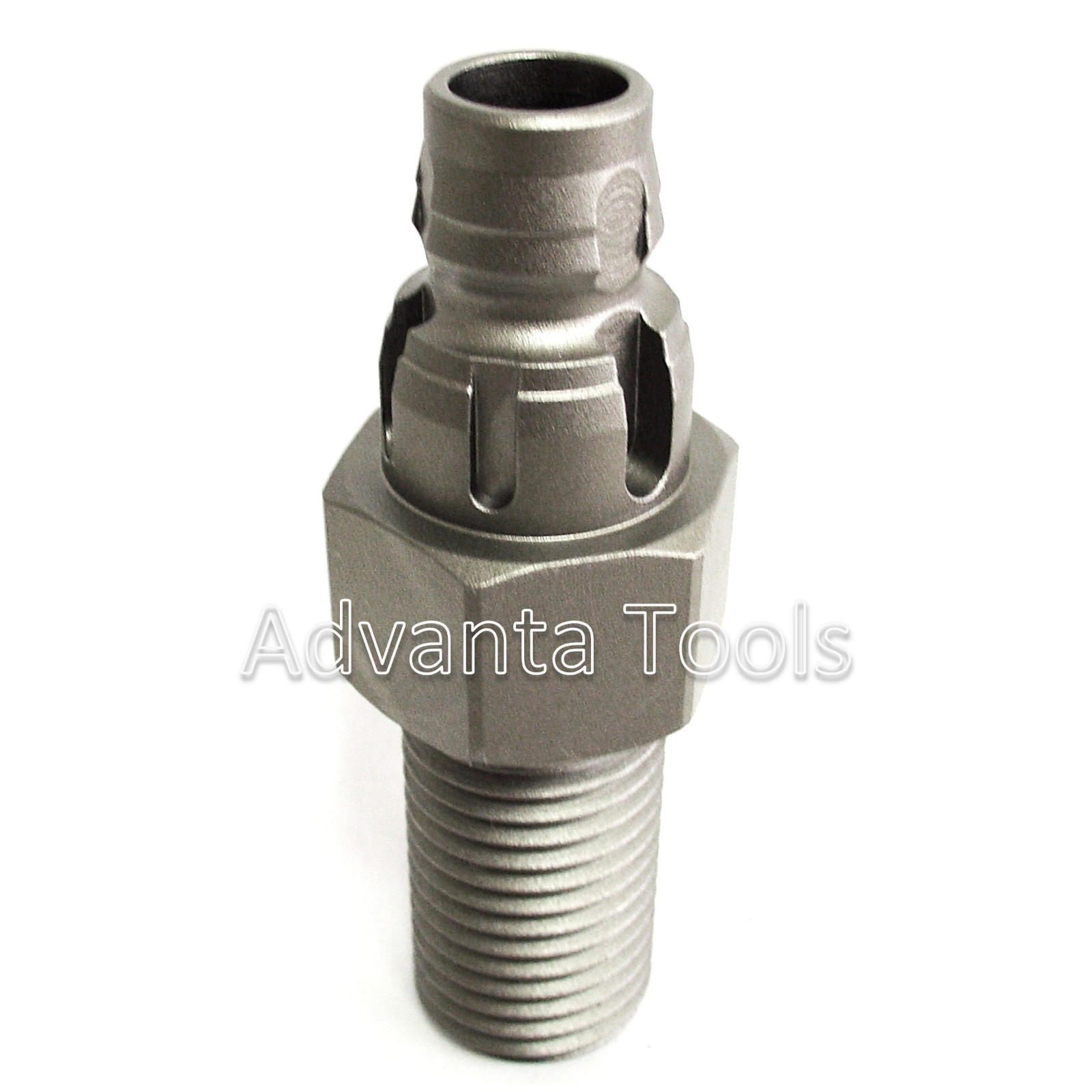 Hilti Core Drill Adapter – Convert 6 Slot BI Chuck to BS (1-1/4”-7) Male Threads