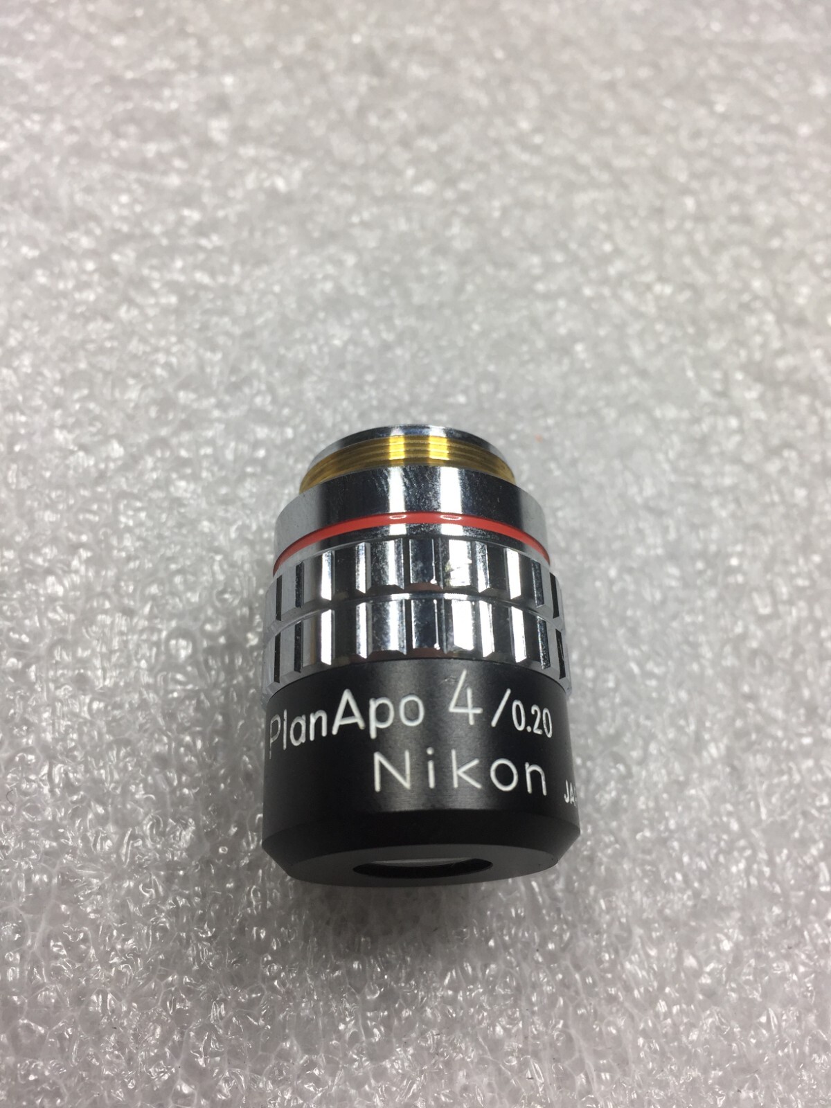 Genuine Nikon Plan Apo 4/0.20 160/- Microscope Objective FREE SHIPPING