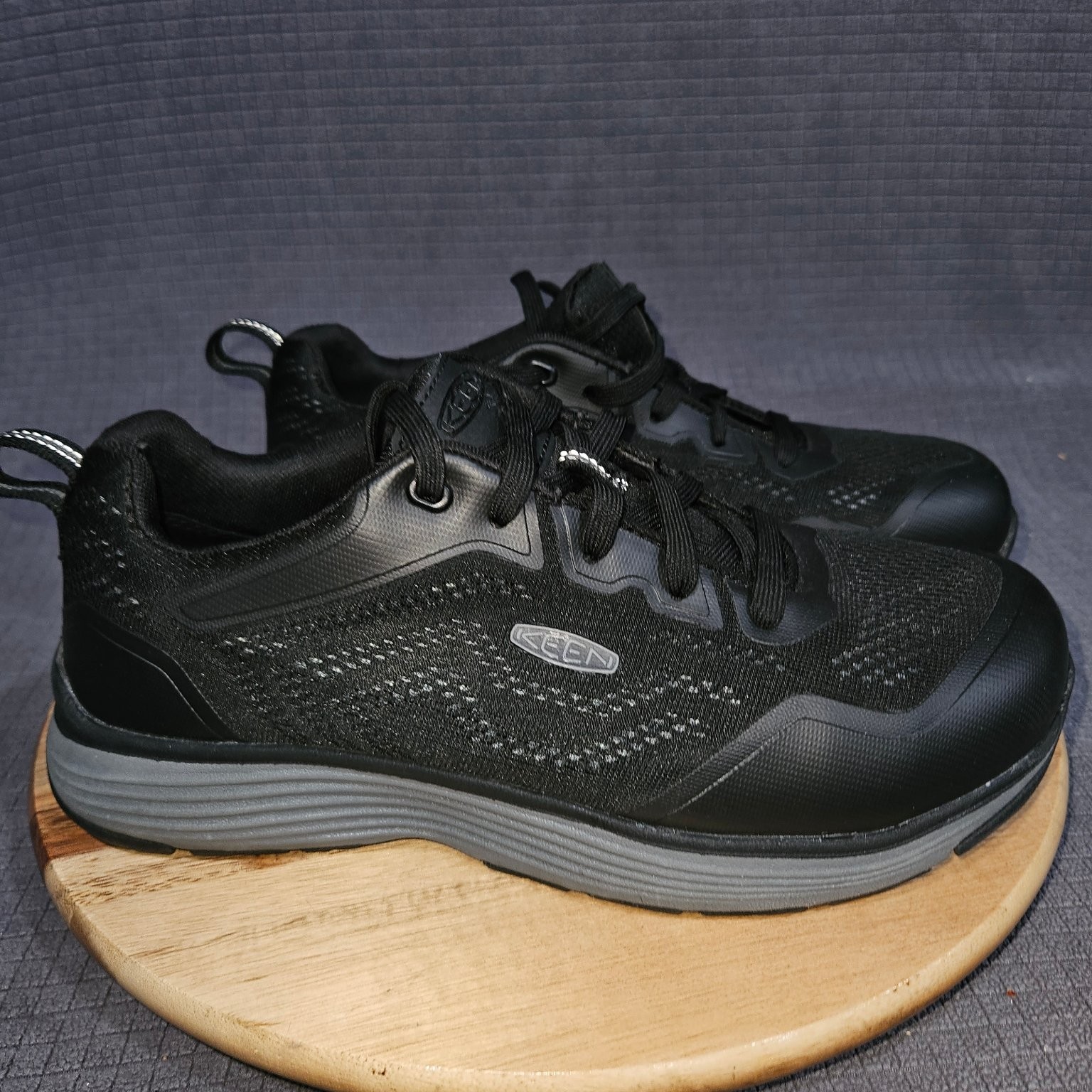 KEEN Utility Work Shoes Men’s US 10M Black ASTM F2413 SD35 Safety