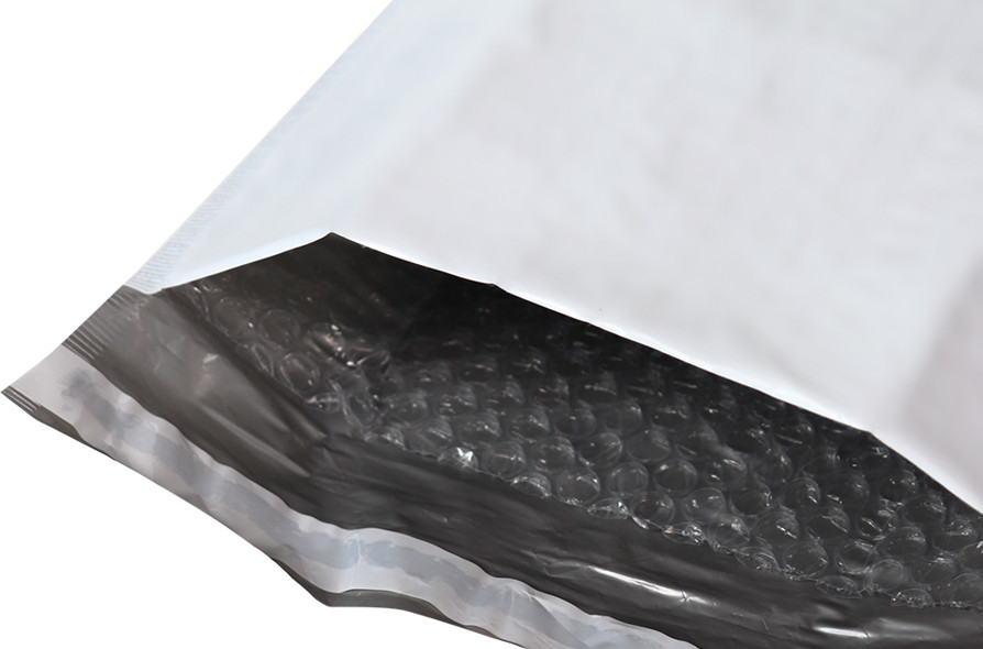 SIZE #1 SELF SEALING POLY WHITE BUBBLE MAILERS 7.25×12″ PADDED SHIPPING ENVELOPE