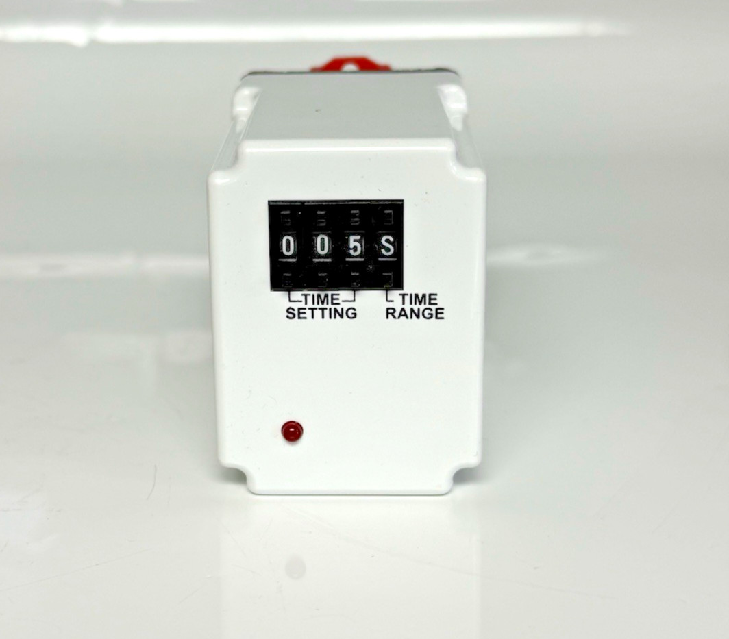 Square D 9050JCK60V20 On-Delay Timing Relay 120VAC 240VAC 10A DPDT 0.05s-999HR