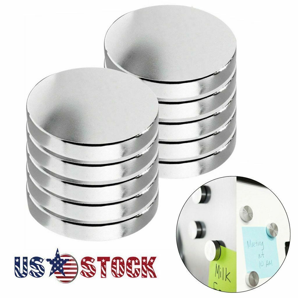 Super Strong Round Disc Fridge Magnets Neodymium Small Rare Earth 20mm x 3mm N35
