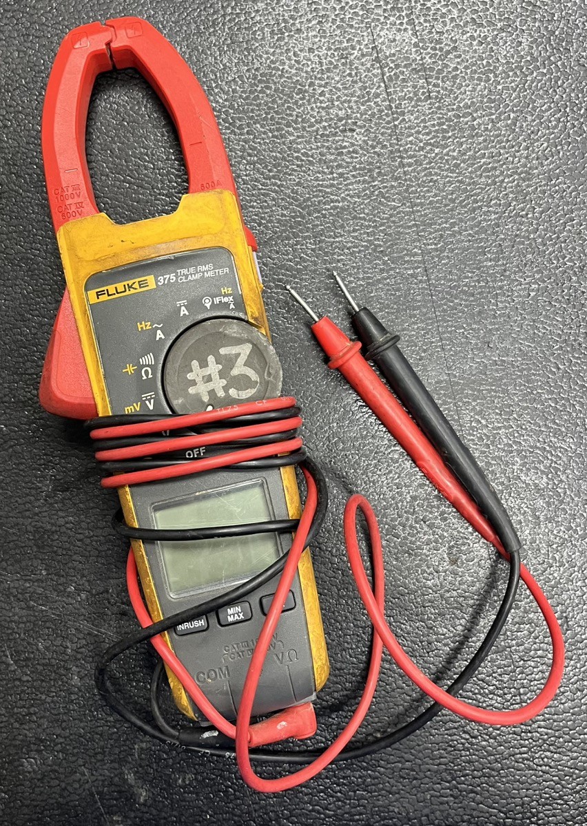 Fluke 375 FC True RMS AC/DC Clamp Meter, 600 A, 1000 V (PD6011565)